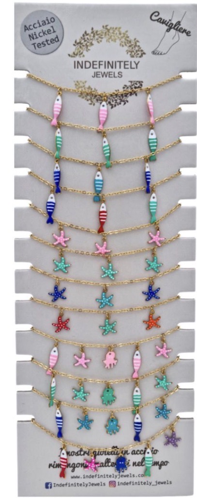 Bracciali e cavigliere Indefinitely Jewels in acciaio nickel tested